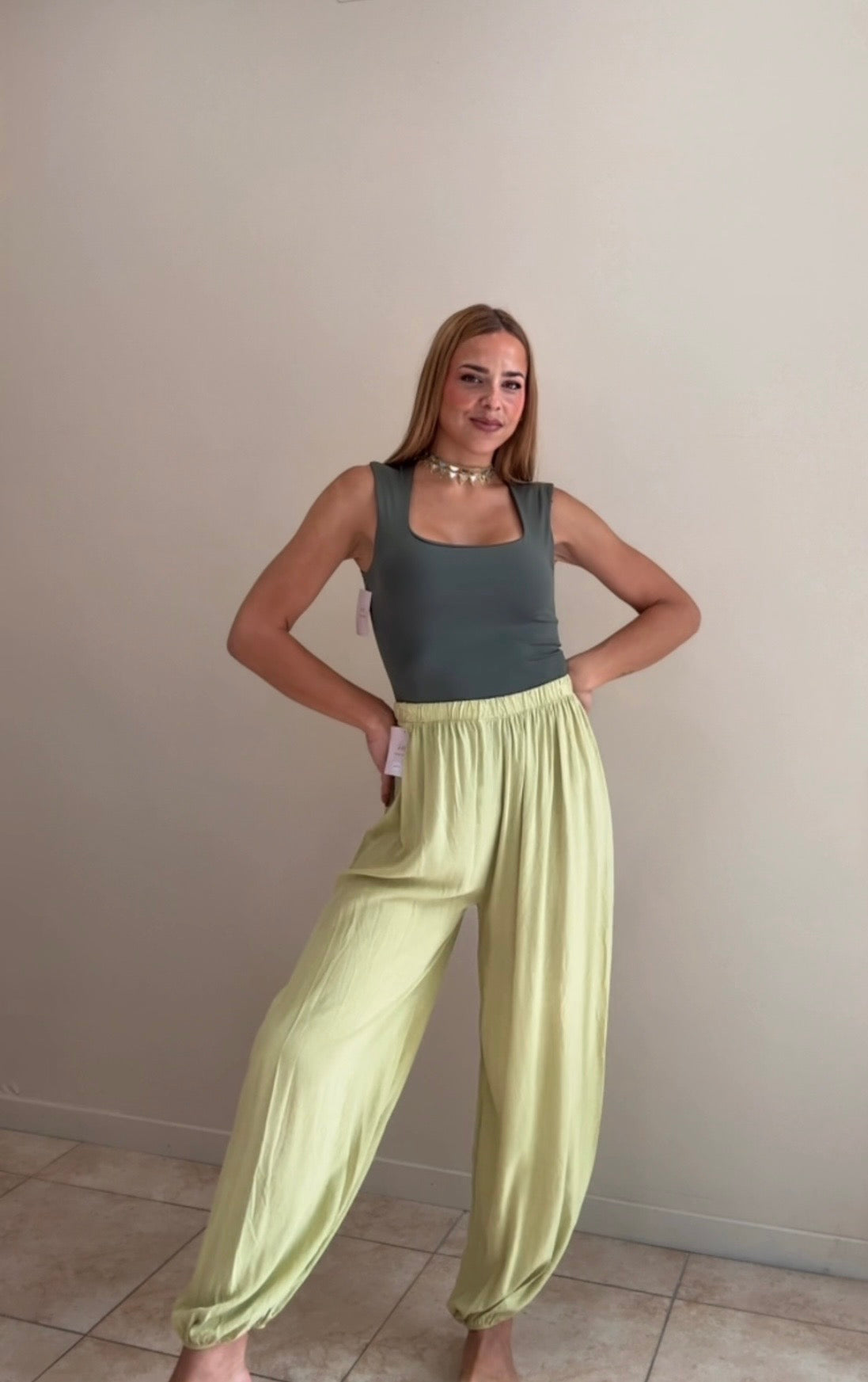 Pantalón bombacho