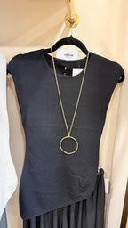 Collar largo aro