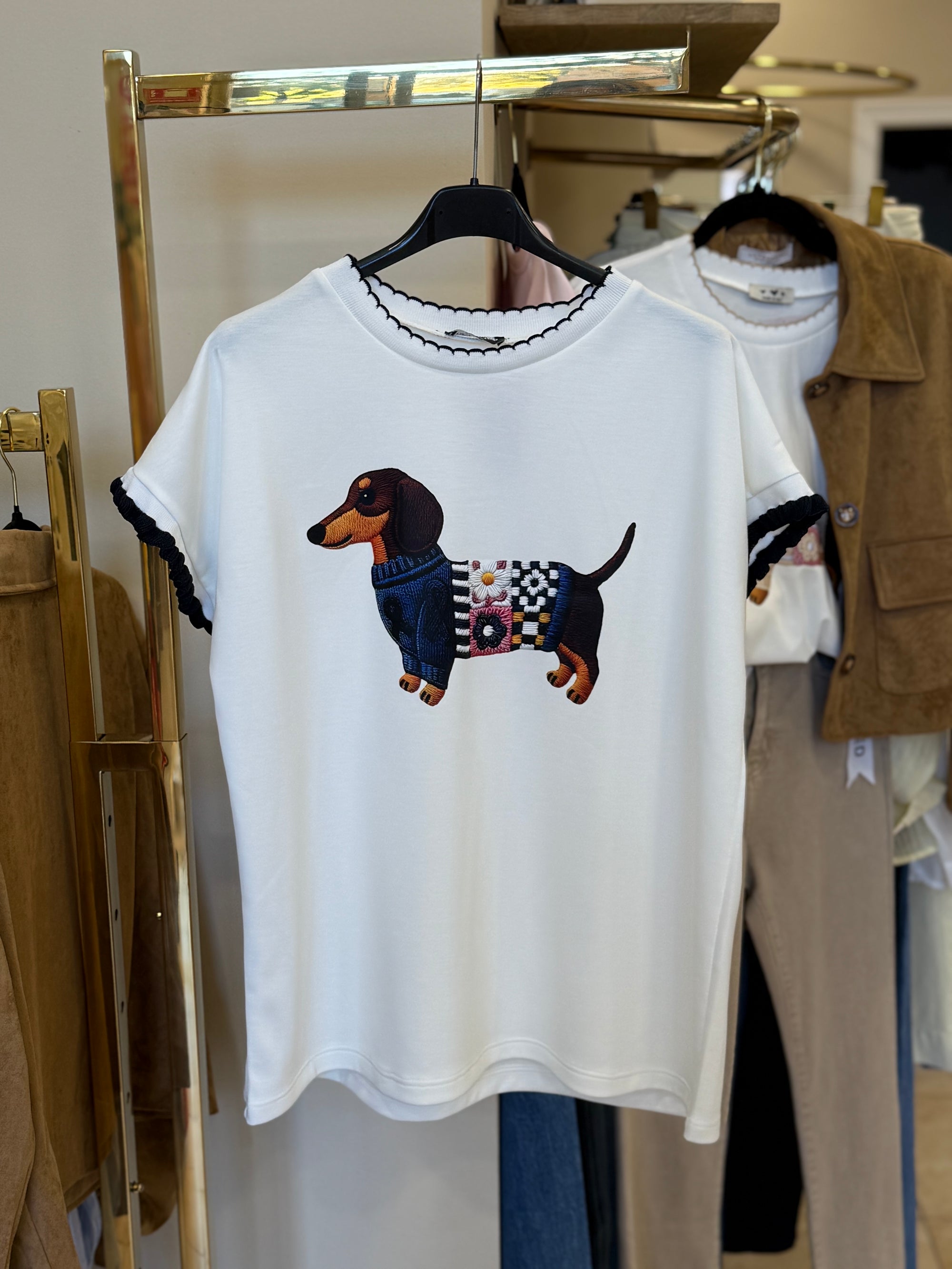 Camiseta manga volante