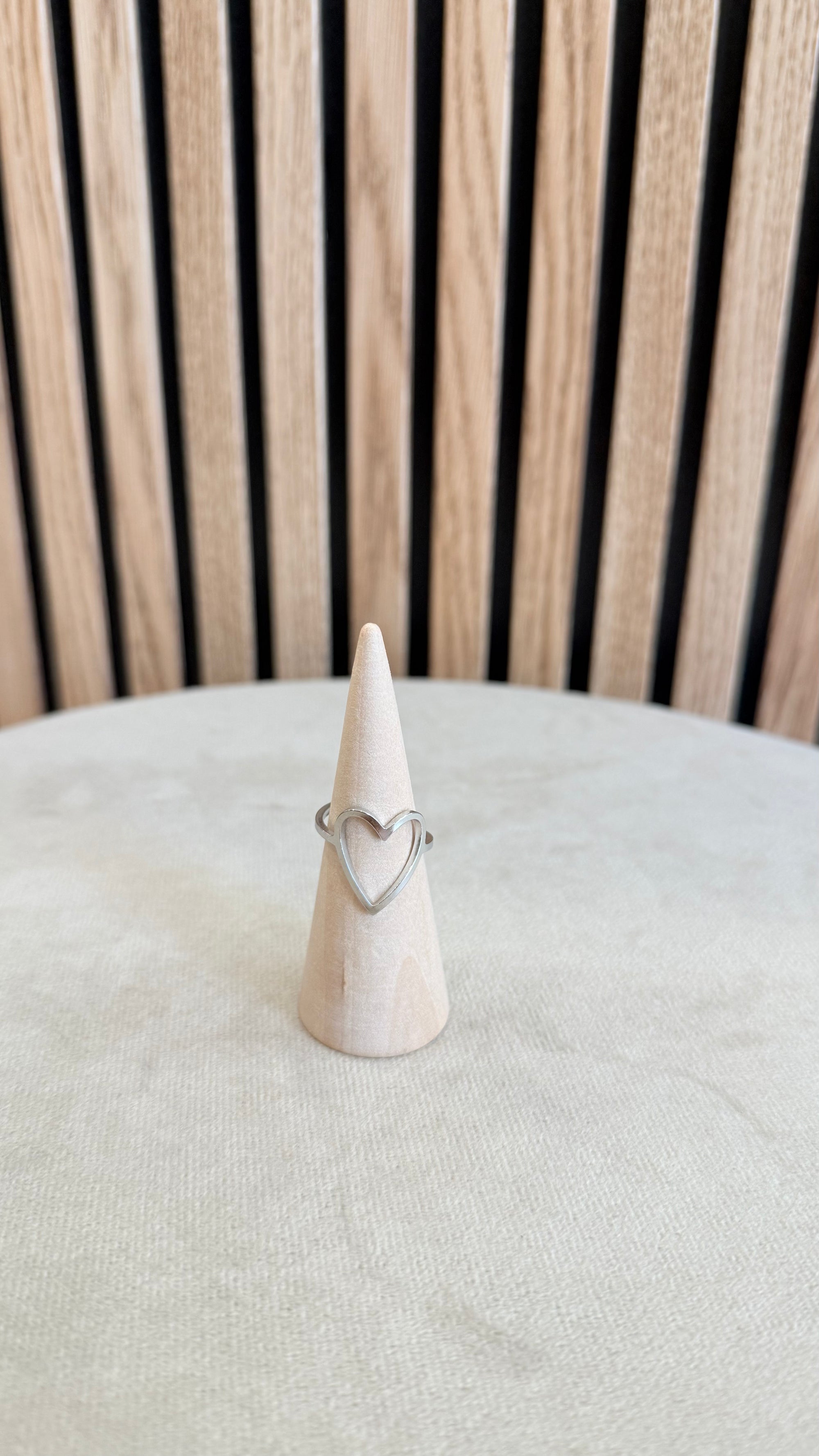 Anillo corazón