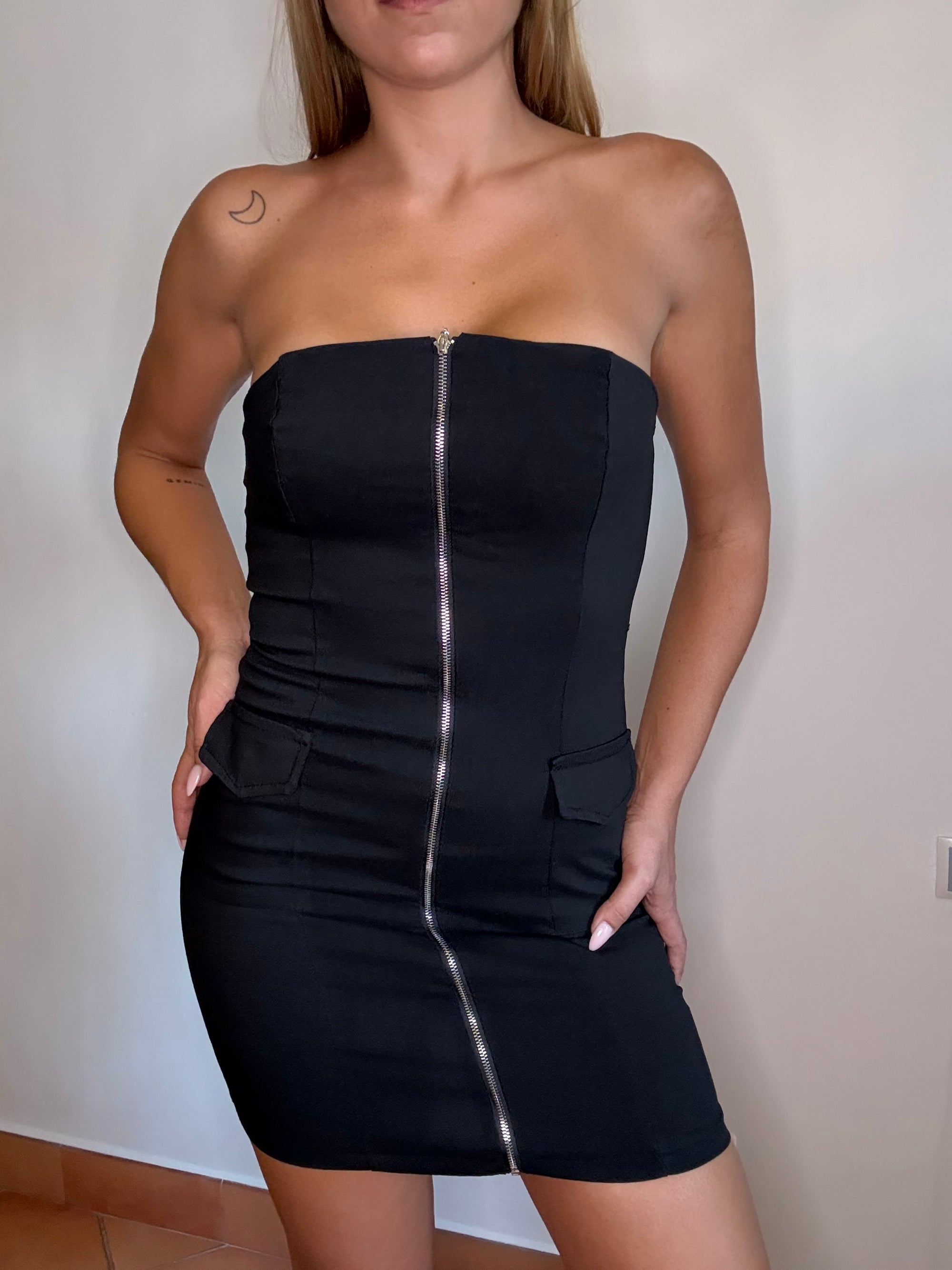 Vestido cremallera
