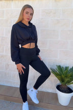 Sudadera crop