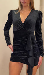 Vestido mini brillo