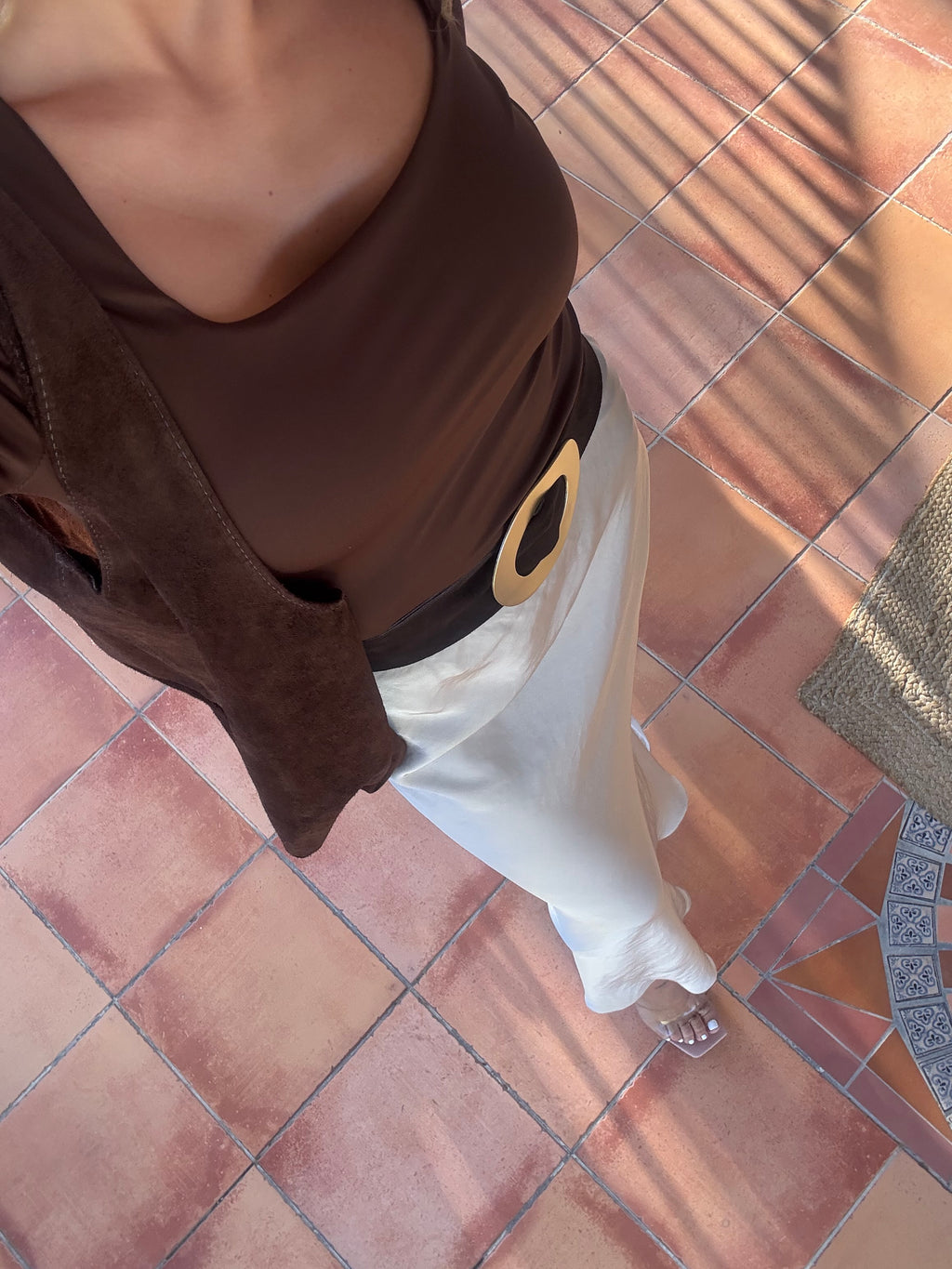 Top manga larga licra