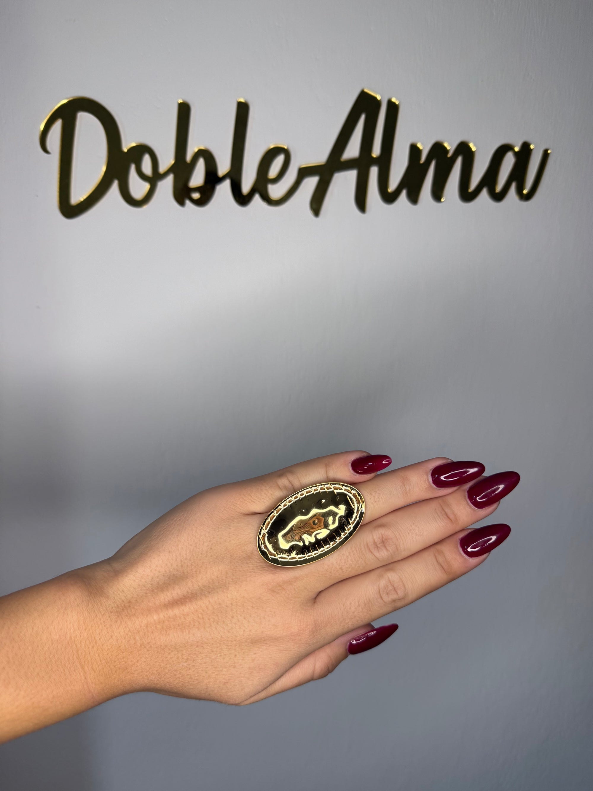 Anillo óvalo