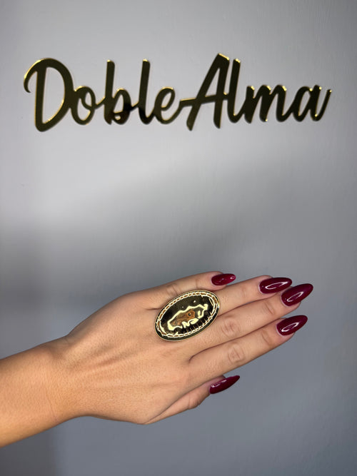 Anillo óvalo