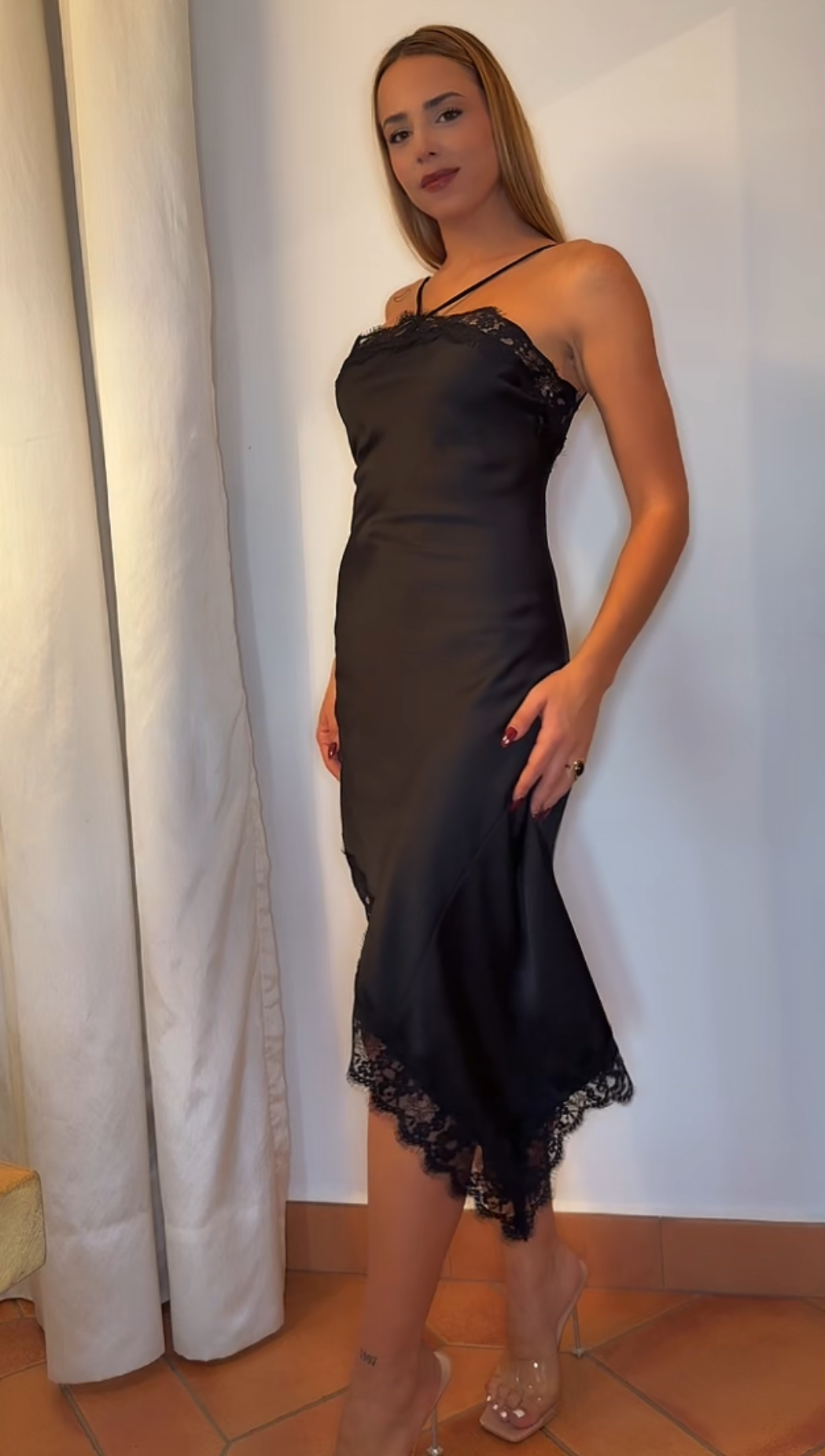 Vestido lencero