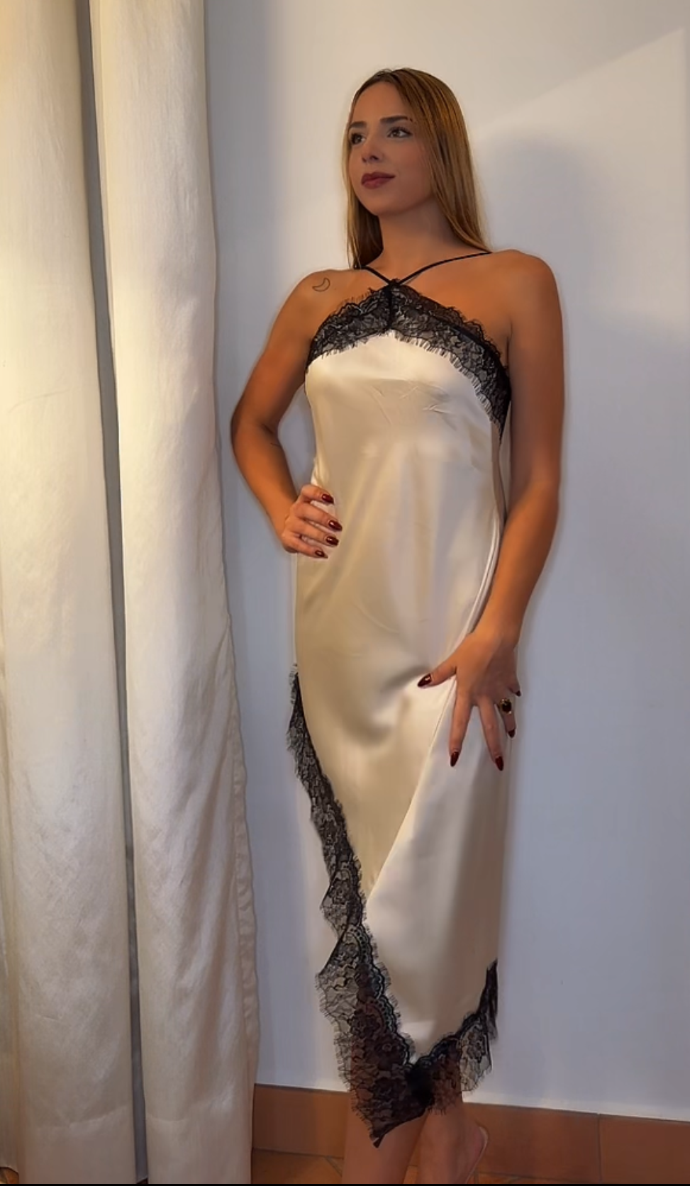 Vestido lencero