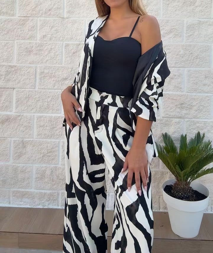 Traje Zebra