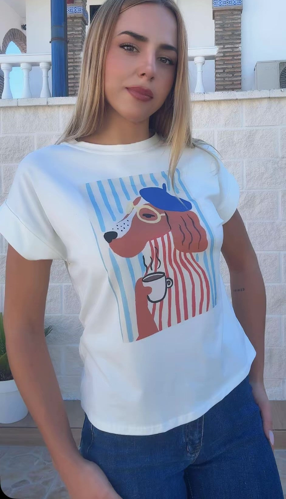 Camiseta gafas