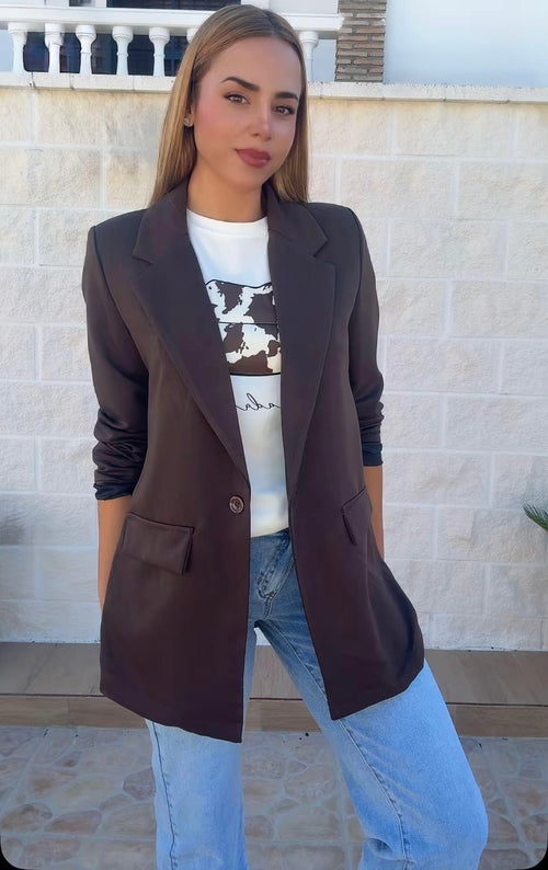 Blazer MARRÓN