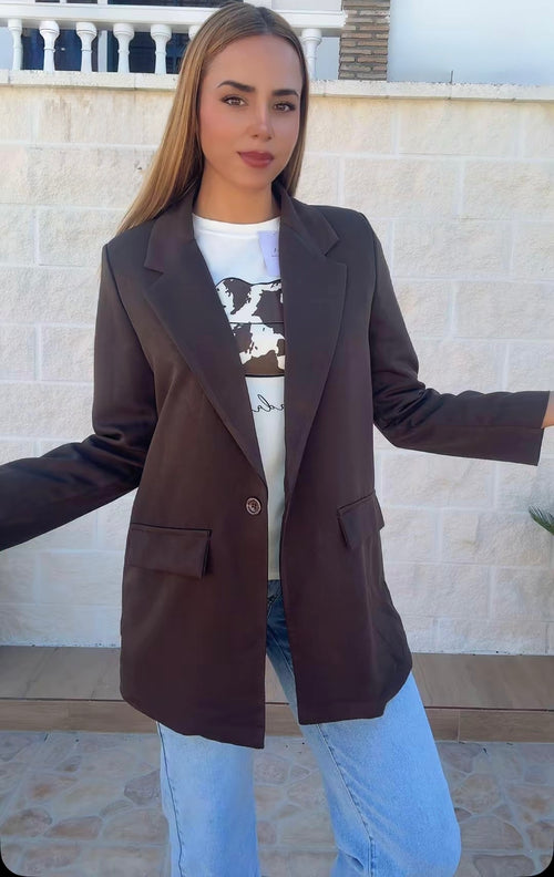 Blazer MARRÓN