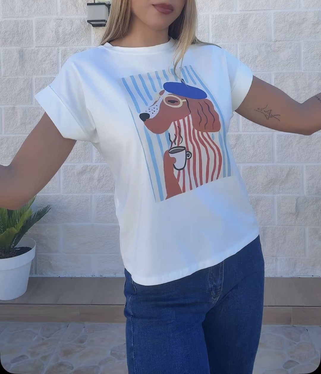 Camiseta gafas