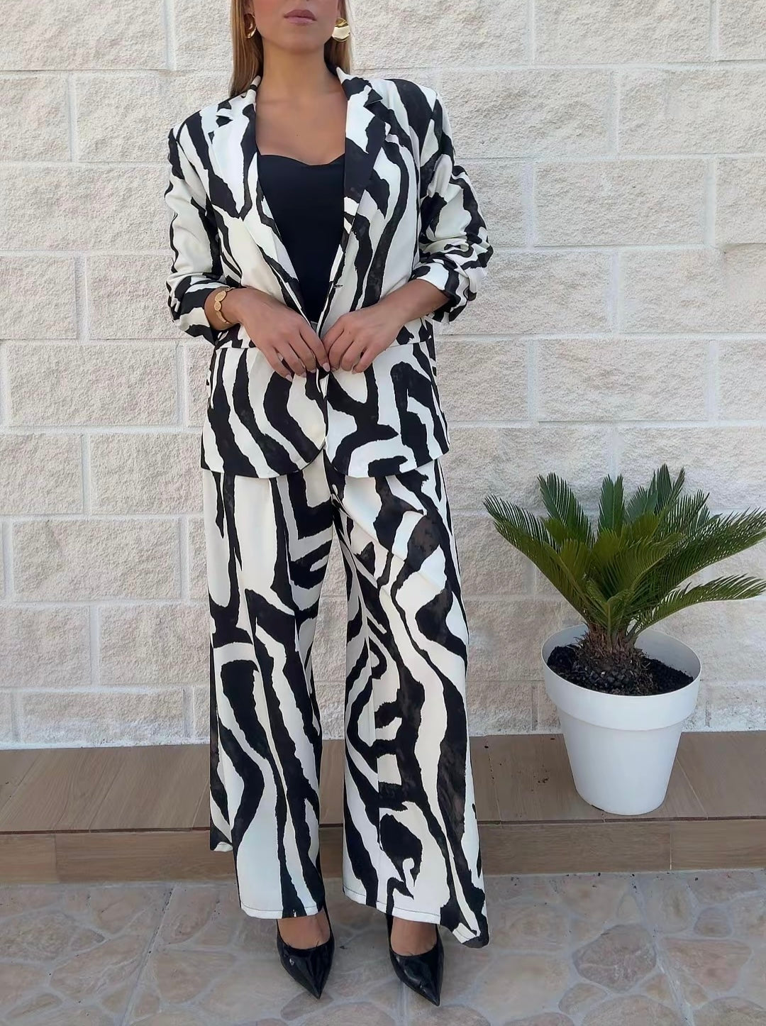 Traje Zebra